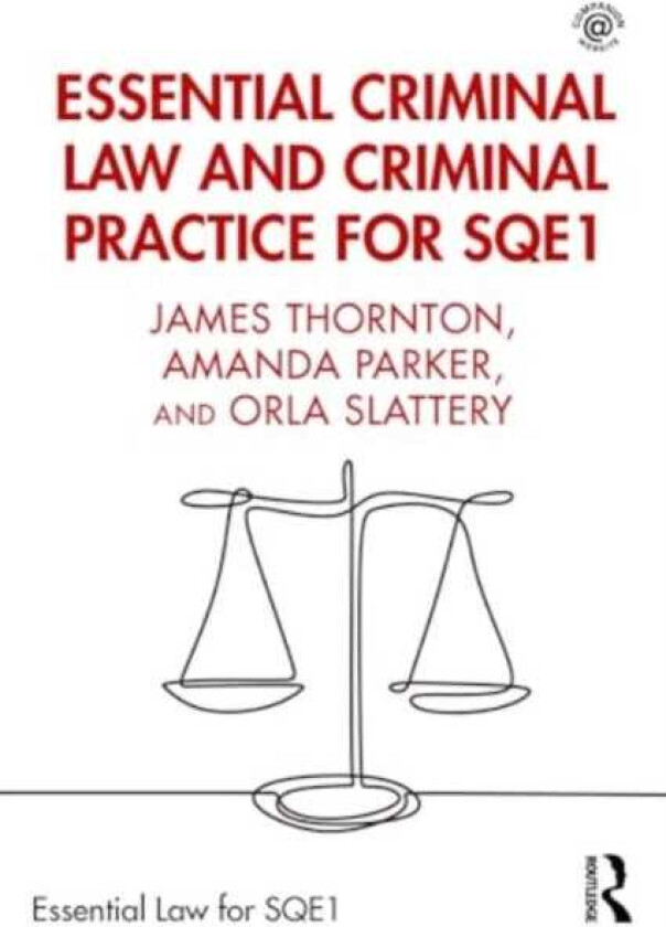 Essential Criminal Law and Criminal Practice for SQE1