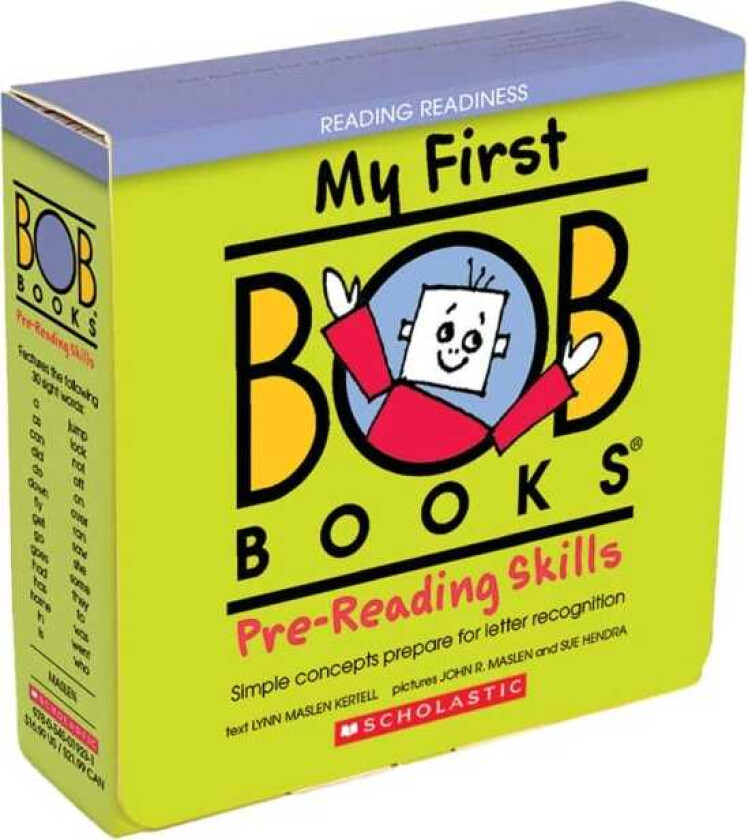 My First Bob Books: PreReading Skills (12 Book Box Set)