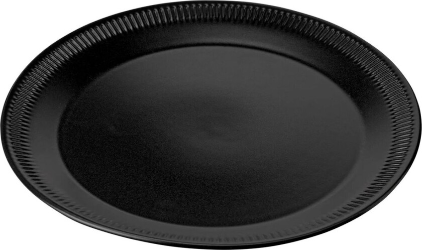 Knabstrup middagstallerken svart 27 cm