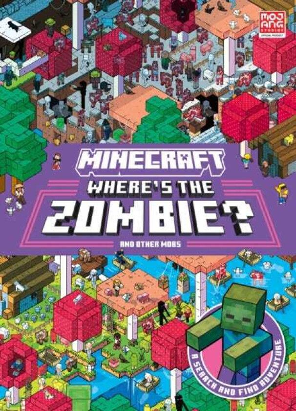 Minecraft Where’s the Zombie?  Search and Find Adventure