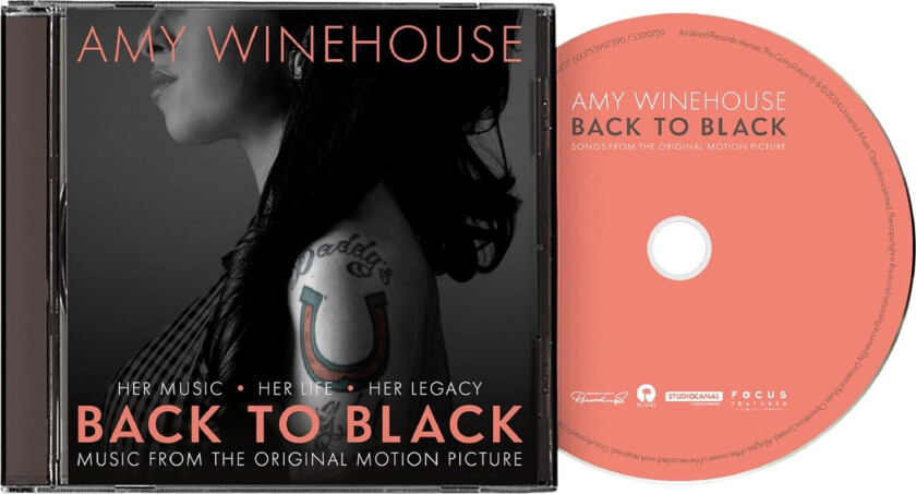 Amy Winehouse Back to Black: Music from the Original Motion Picture CD