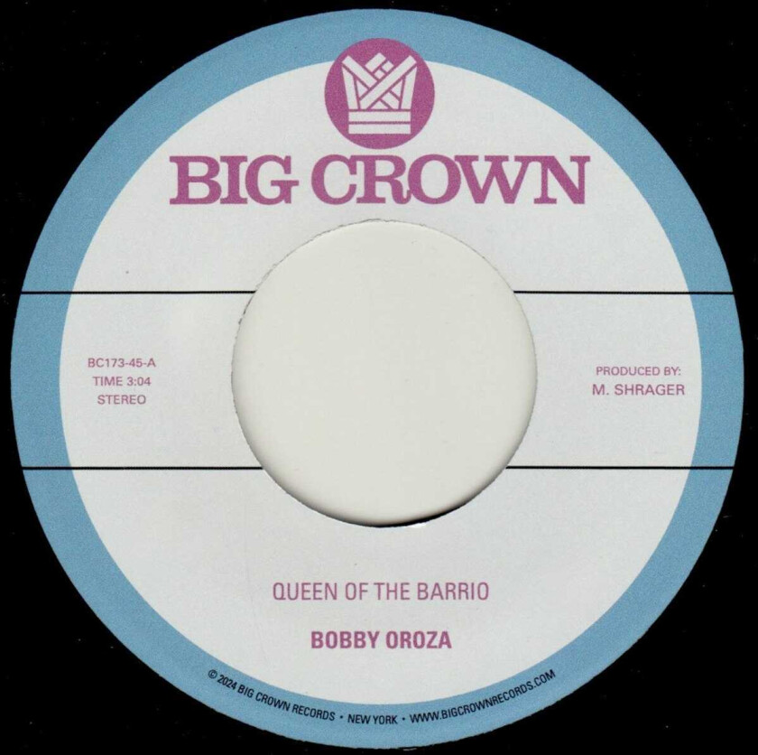 Bobby Oroza Queen Of The Barrio / Goddess LP/Vinyl