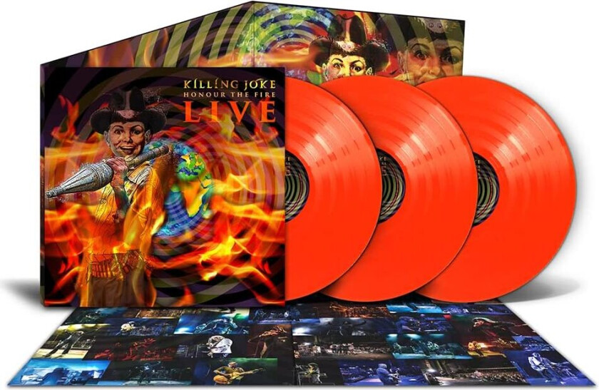 Killing Joke Honour the Fire Live LP/Vinyl