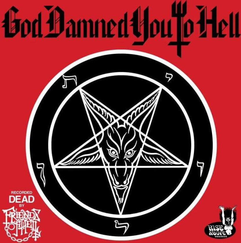 Friends Of Hell God Damned You to Hell LP/Vinyl