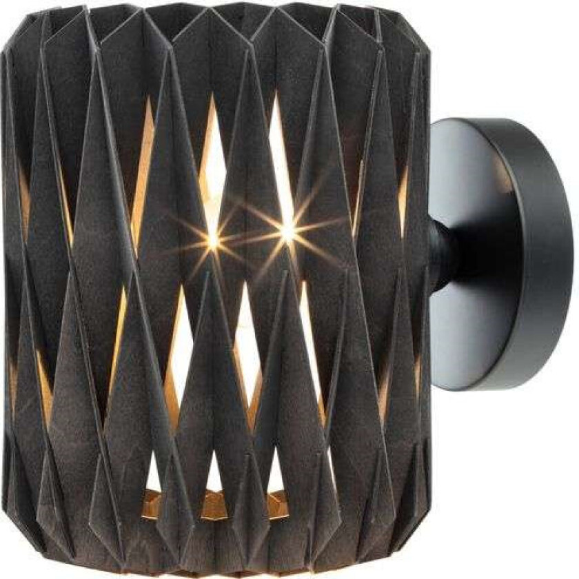 Signature vegglampe Ø18 cm Svart