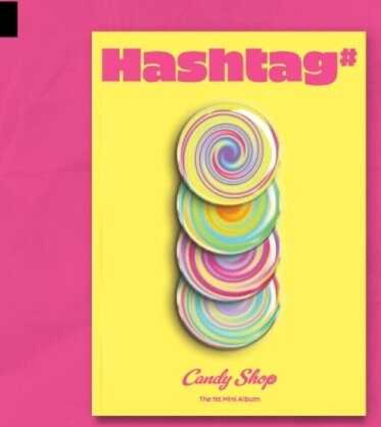 Candy Shop  Hashtag#  incl. 84pg Photobook, Polaroid Photo, 2 Photocards, Candy Message Card + Poster  CD