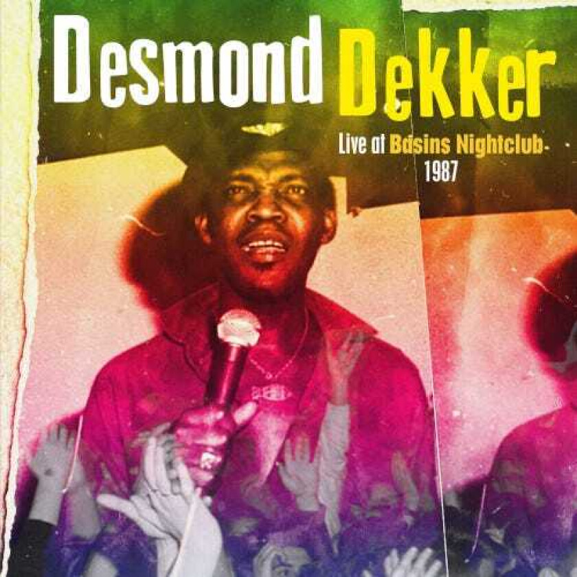 Desmond Dekker Live at Basin's Nightclub 1987 LP/Vinyl