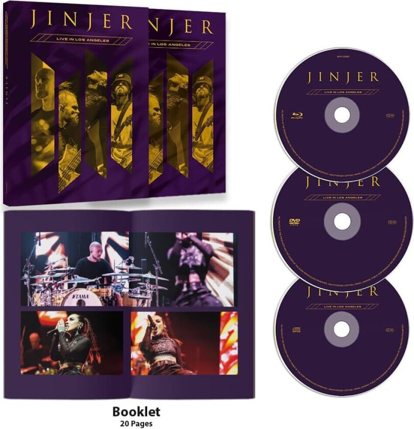 Bilde av Jinjer Live In Los Angeles CD