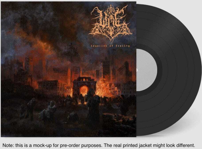 Woe Legacies of Frailty LP/Vinyl