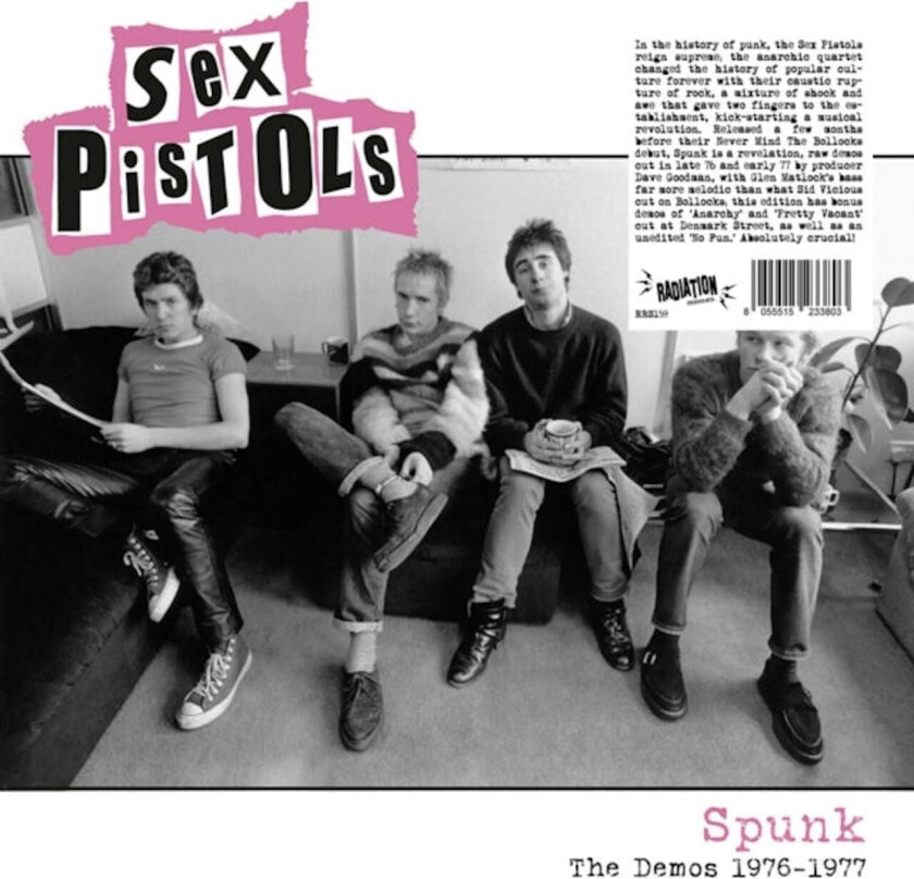 Sex Pistols Spunk: The Demos 19761977 LP/Vinyl