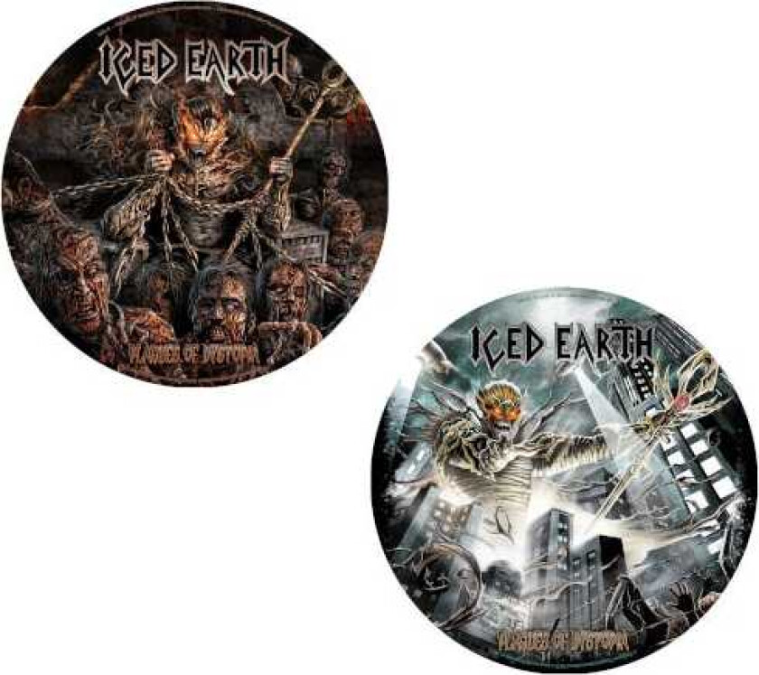 Iced Earth Plagues of Distopia LP/Vinyl