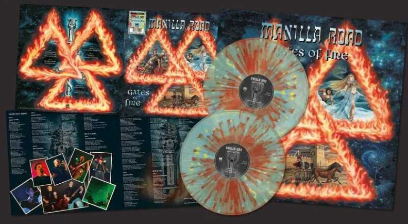 Manilla Road Gates Of Fire LP/Vinyl