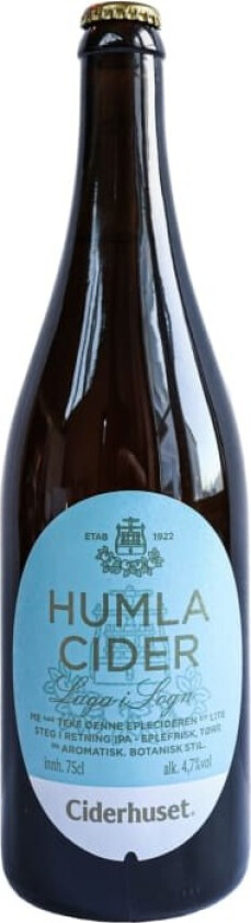 Humla Cider Eple 0,75l flaske