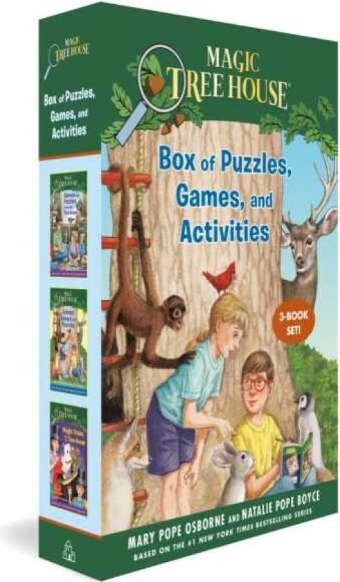 Magic Tree House Box of Puzzles, Games, and Activities (3 Book Set)