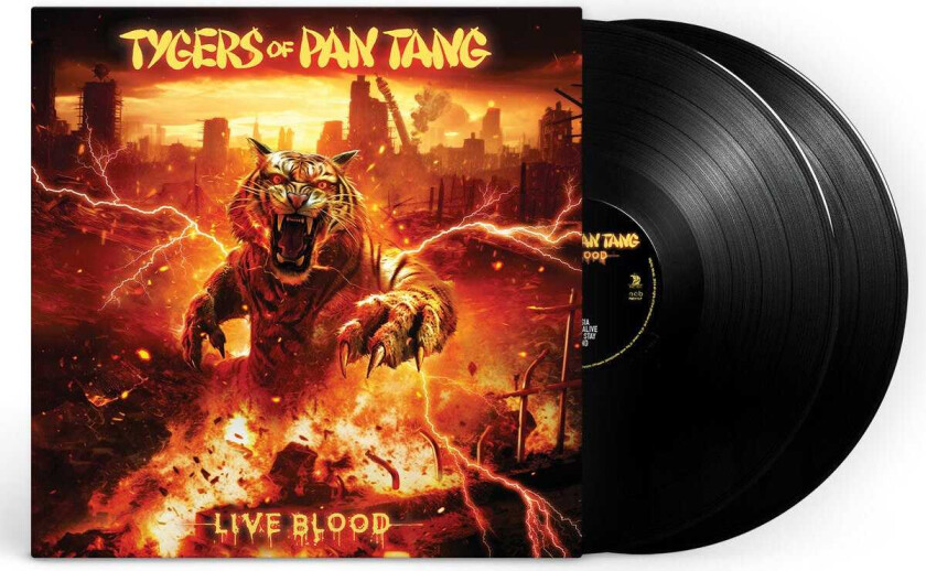 Tygers Of Pan Tang Live Blood LP/Vinyl