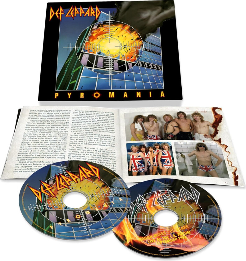 Def Leppard Pyromania CD