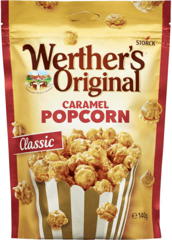 Popcorn Caramel Classic 140g Werthers Original