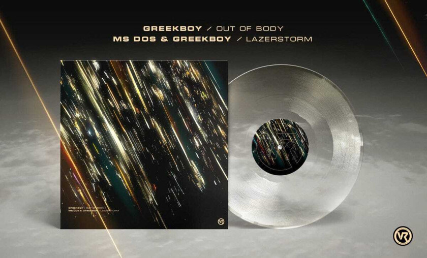 Greekboy, MSDOS Out of Body / Lazerstorm LP/Vinyl