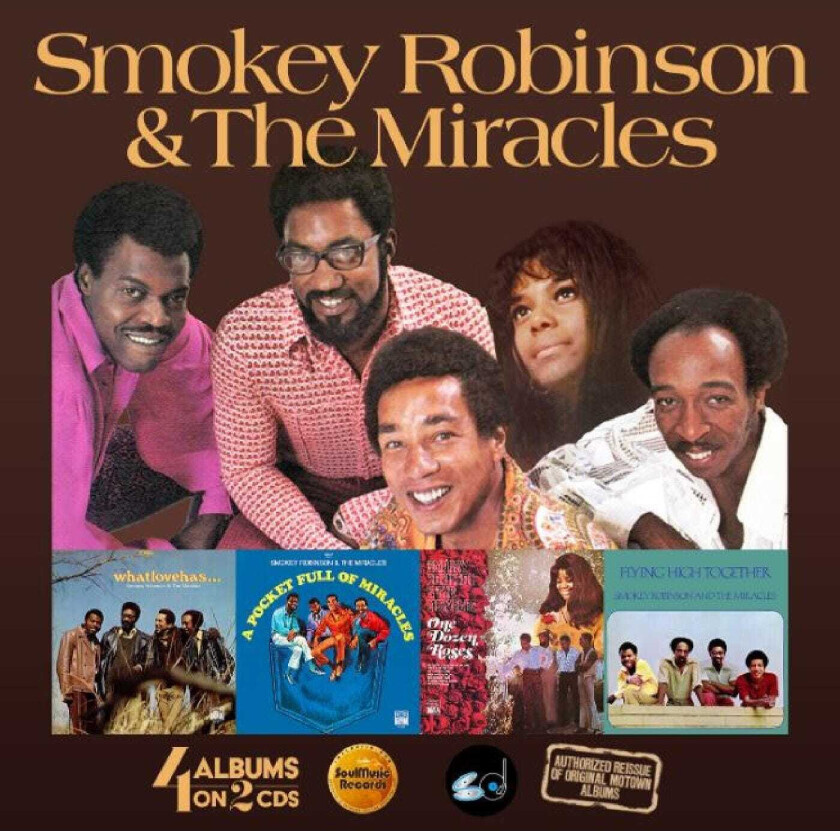 Smokey Robinson, Smokey Robinson & The Miracles A Pocket Full Of Miracles / One Dozen Roses / Flying High Together / What Love Has Joined Together CD