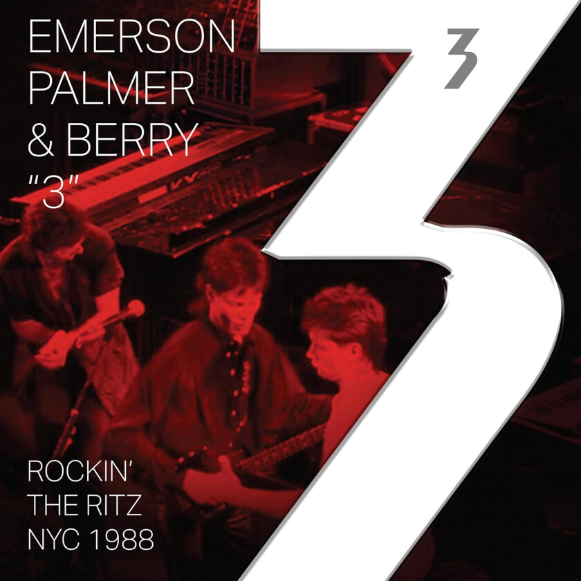 3 (Emerson, Berry & Palmer), Carl Palmer, Keith Emerson Rockin' The Ritz NYC 1988 LP/Vinyl