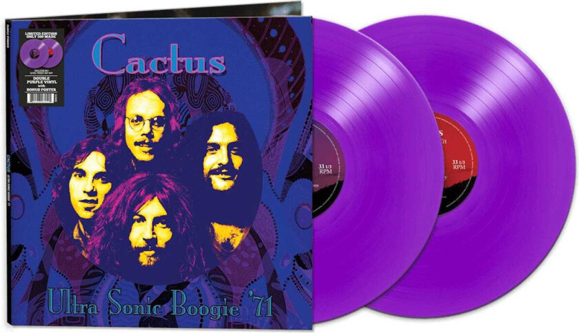 Cactus Ultra Sonic Boogie 1971 LP/Vinyl