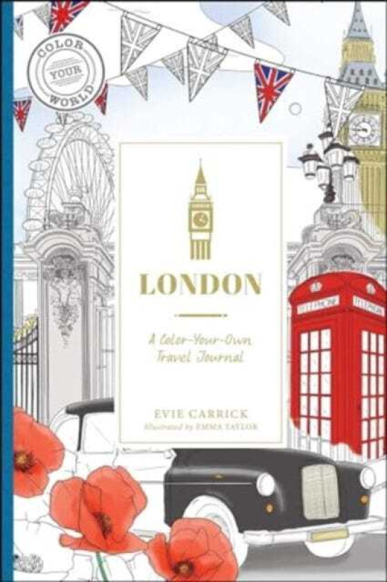 London A ColorYourOwn Travel Journal