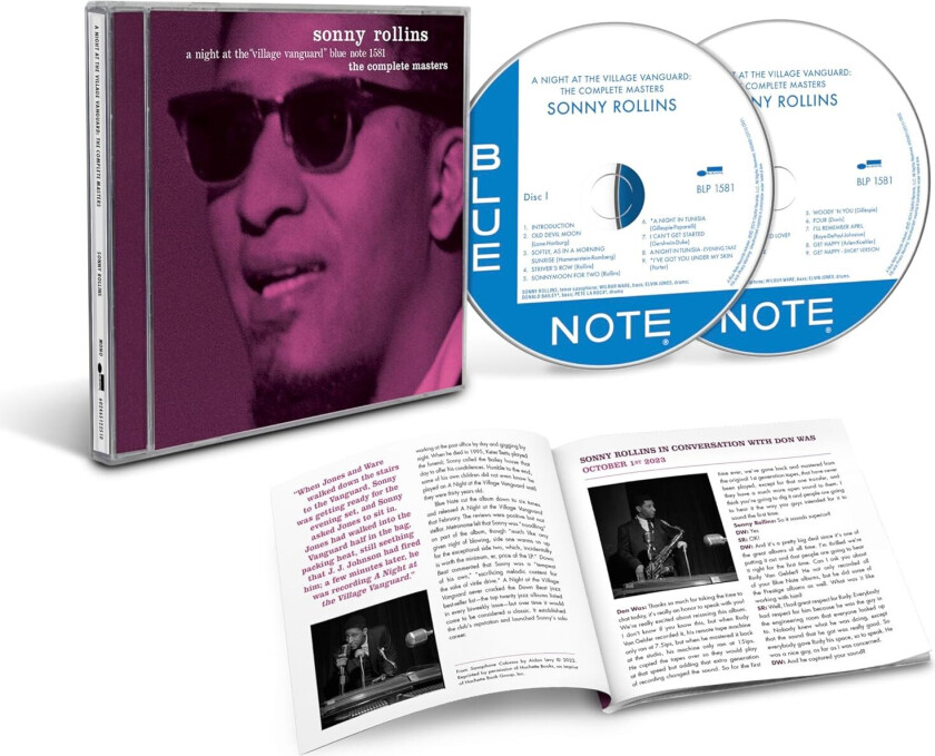 Sonny Rollins A Night At The Village Vanguard: The Complete Masters CD