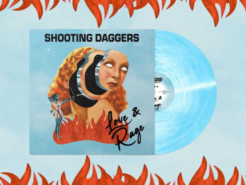 Shooting Daggers Love & Rage LP/Vinyl