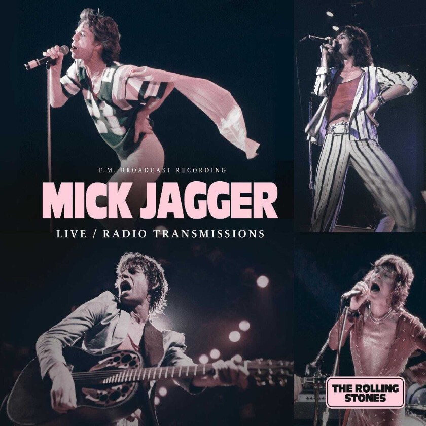 Mick Jagger Live / Radio Transmissions (F.M. Broadcast Recording) LP/Vinyl