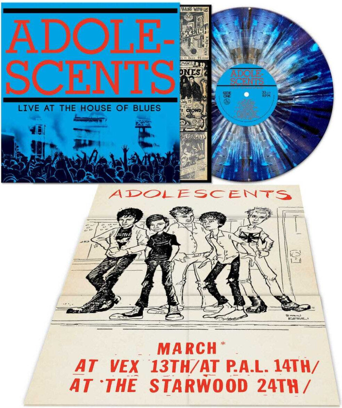 Adolescents Live At The House Of Blues LP/Vinyl