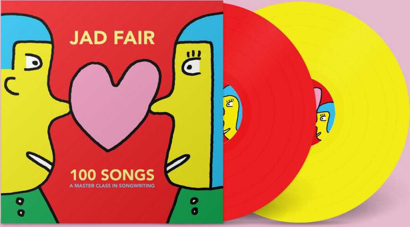 Jad Fair 100 Songs (A Master Class In Songwriting) LP/Vinyl