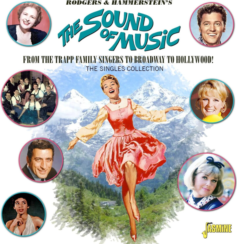 Diverse Artister Rodgers & Hammerstein's The Sound Of Music From The Trapp Family Singers To Broadway To Hollywood! The Singles Collection CD