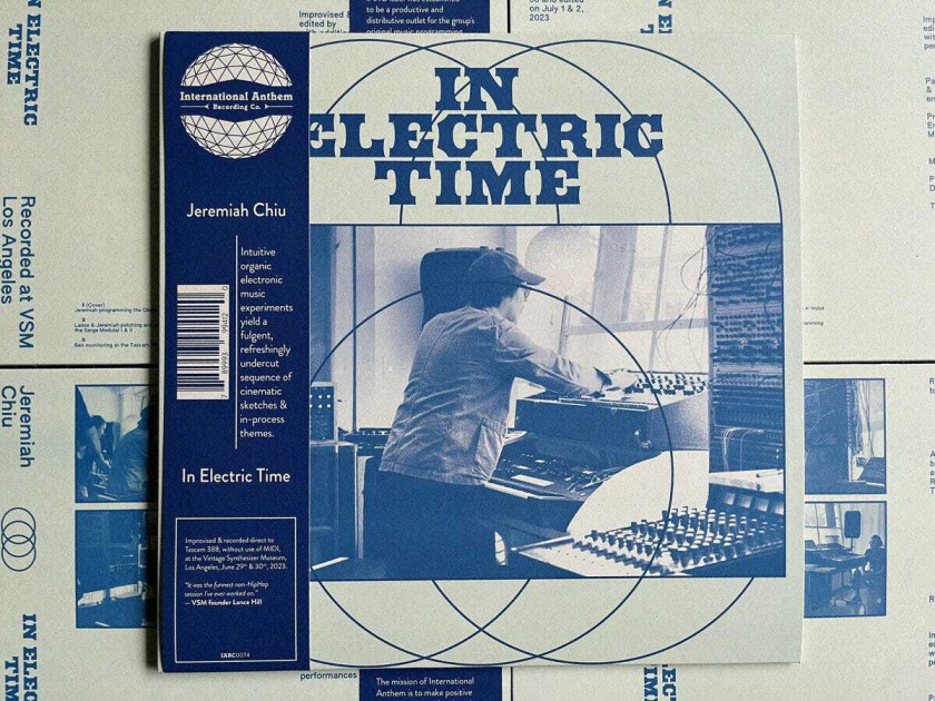 Jeremiah Chiu In Electric Time LP/Vinyl