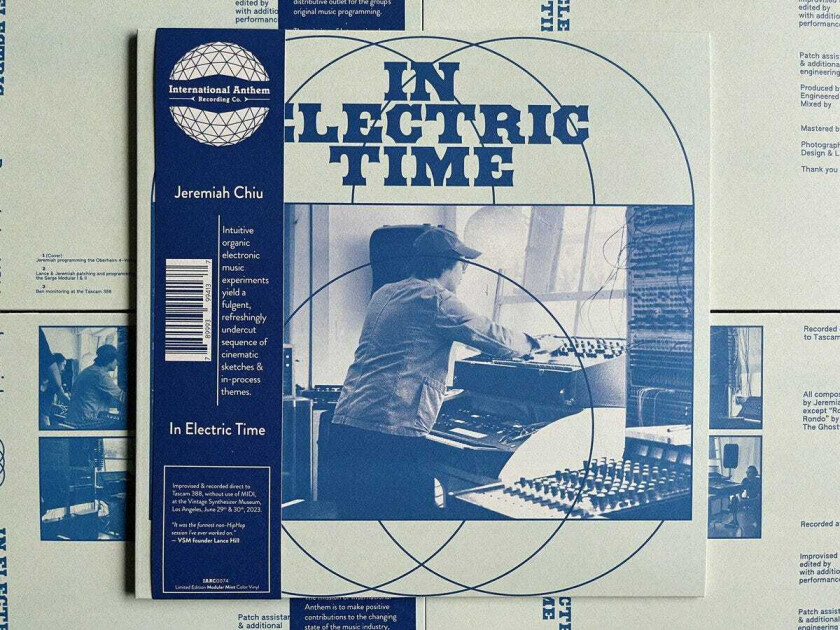 Jeremiah Chiu In Electric Time LP/Vinyl