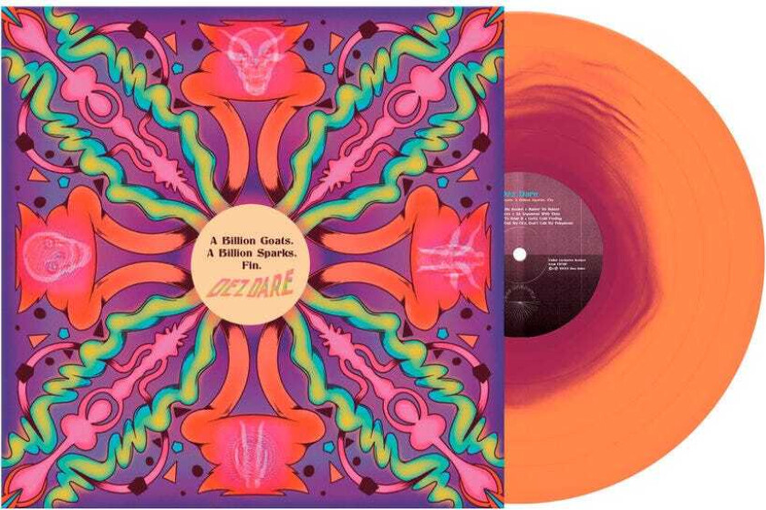 Dez Dare A Billion Goats. A Billion Sparks. Fin. LP/Vinyl