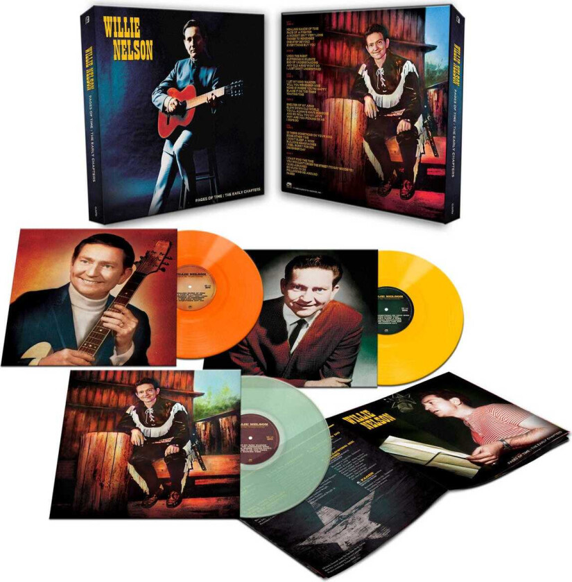 Willie Nelson Pages Of Time: The Early Chapters LP/Vinyl