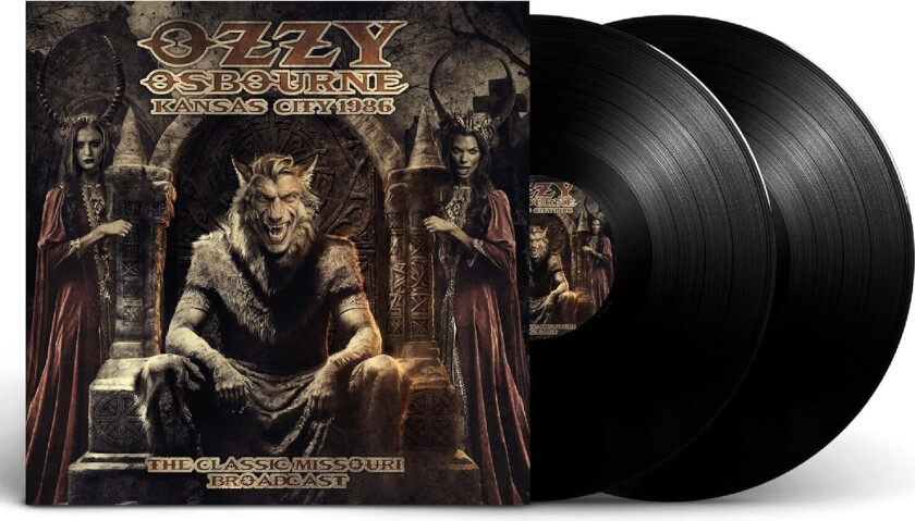 Ozzy Osbourne Kansas City 1986 The Classic Missouri Broadcast LP/Vinyl