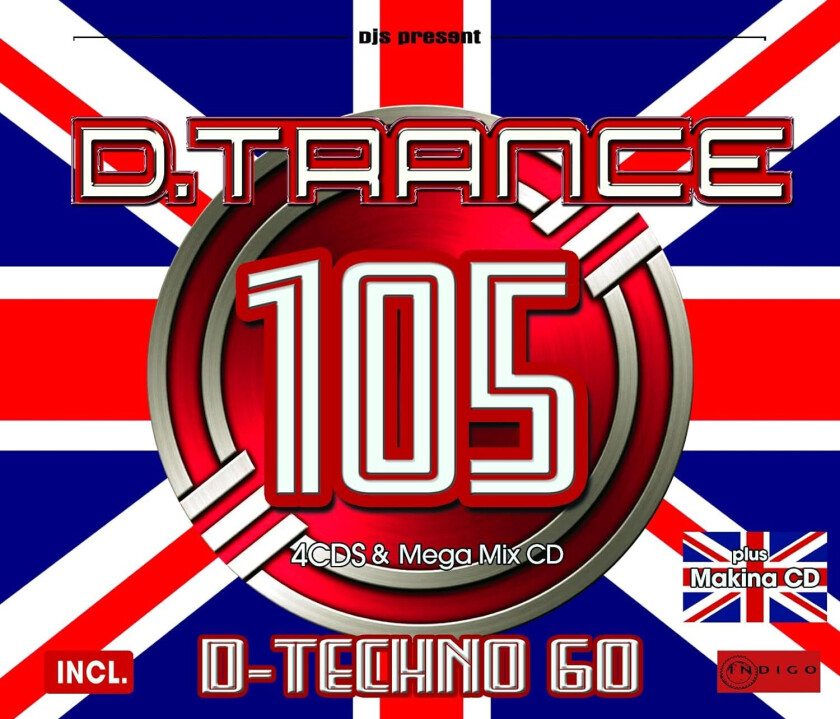 Diverse Electronica D.Trance 105 (Incl. DTechno 60 & UKMakina) CD
