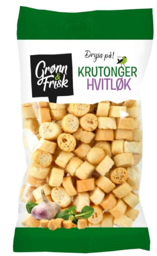 Krutonger m/Hvitløk 90g