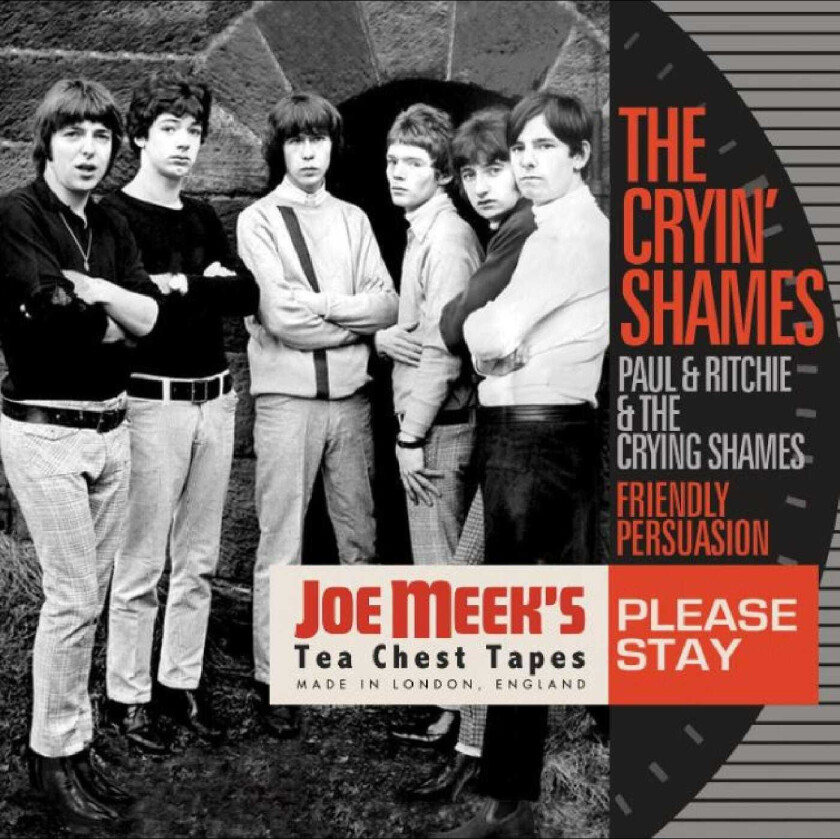 Paul & Ritchie & The Cryin' Shames  Friendly Persuasion: Please Stay  CD