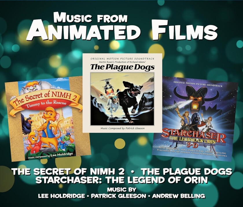 Lee Holdridge, Patrick Gleeson, Andrew Belling Music From Animated Films CD