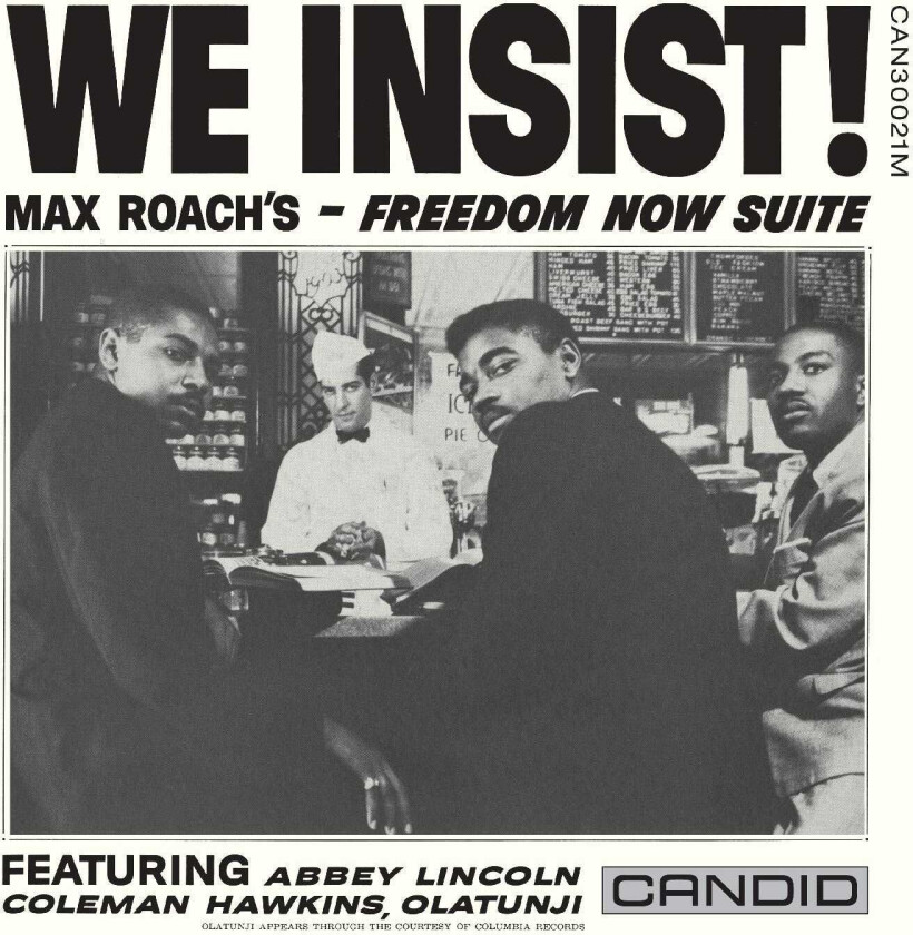 Max Roach We Insist! Max Roach's Freedom Now Suite LP/Vinyl