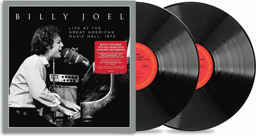 Billy Joel Live At The Great American Music Hall, 1975 LP/Vinyl