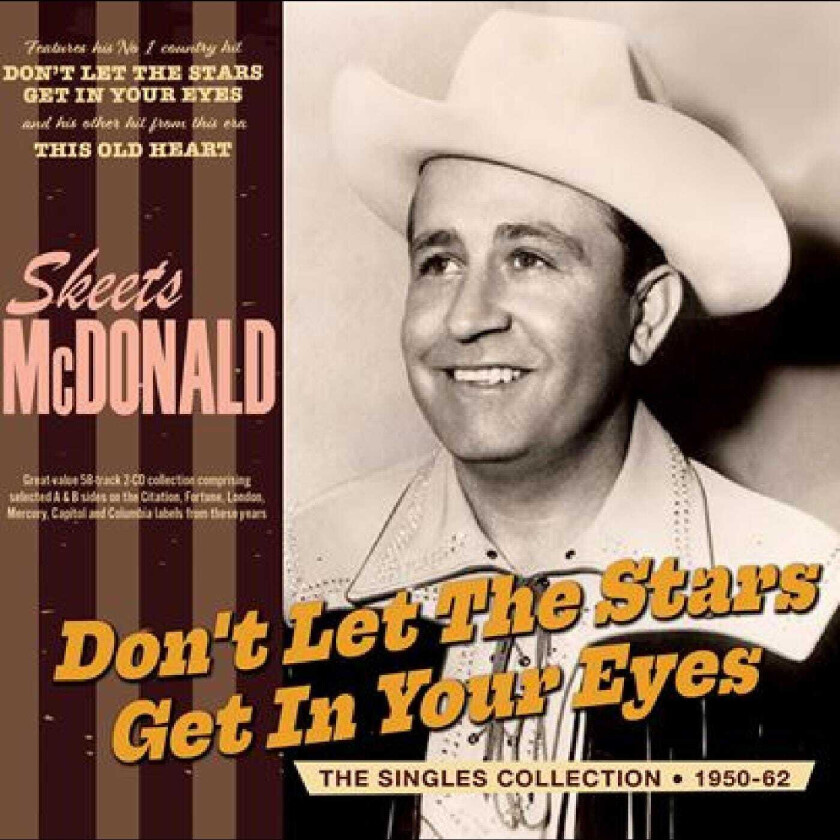 Skeets McDonald Don't Let The Stars Get In Your Eyes The Singles Collection 195062 CD
