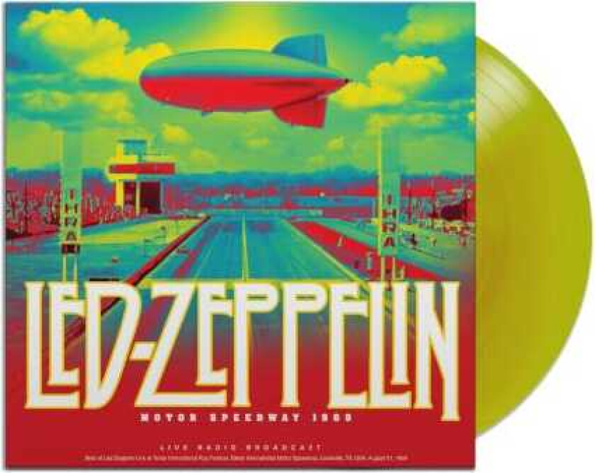 Led Zeppelin Motor Speedway 1969 (Live Radio Broadcast) LP/Vinyl