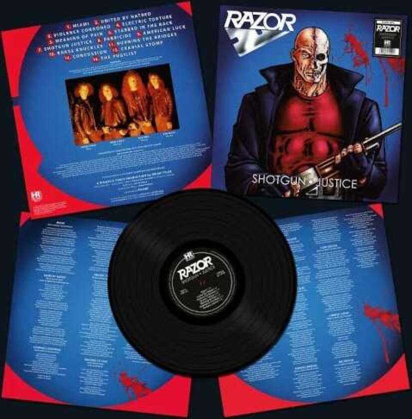 Razor Shotgun Justice LP/Vinyl