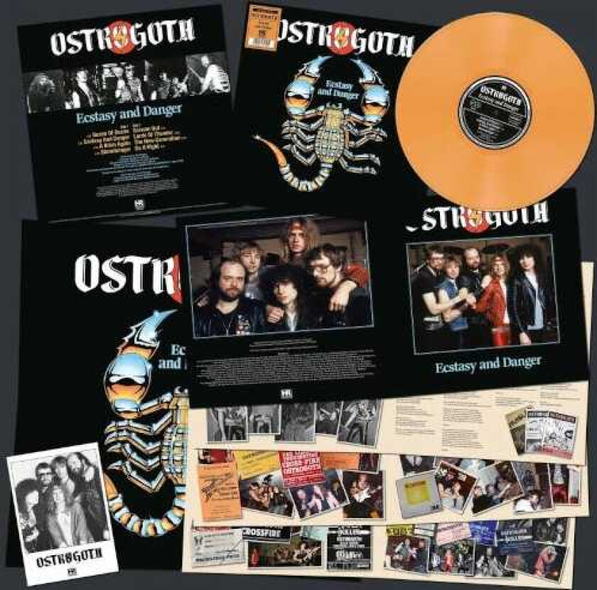 Ostrogoth Ecstasy And Danger LP/Vinyl