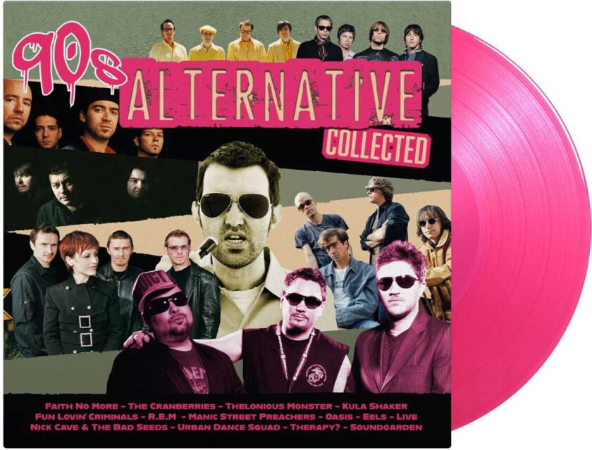 Diverse Rock  90's Alternative Collected  LP/Vinyl