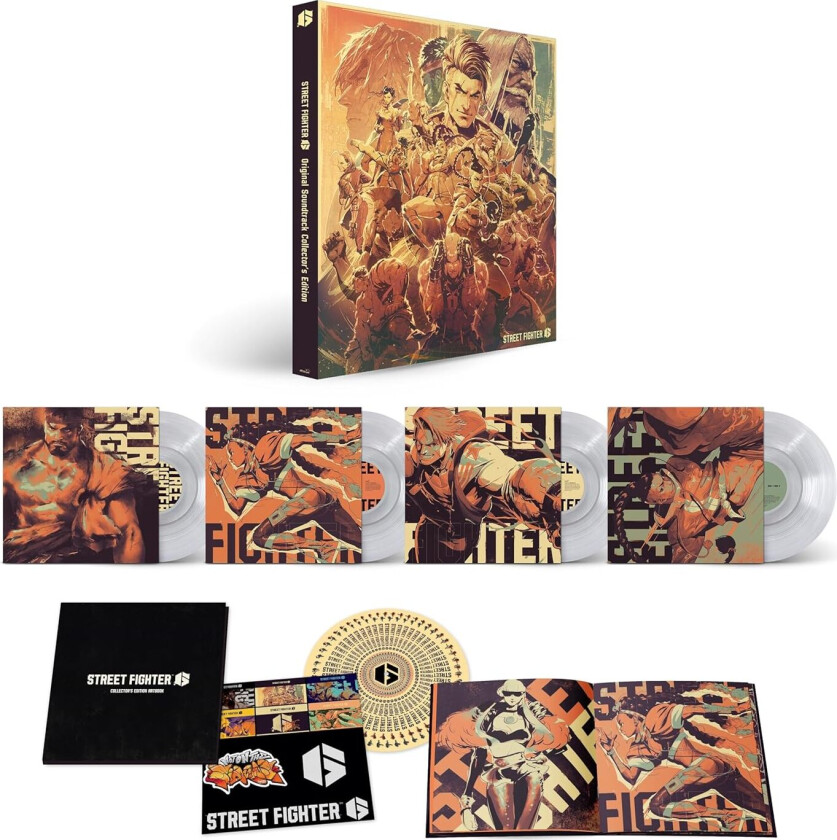 Spillmusikk Street Fighter 6 Original Soundtrack LP/Vinyl