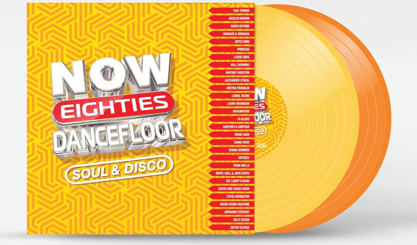 Diverse Artister NOW That's What I Call 80s Dancefloor: Soul & Disco LP/Vinyl